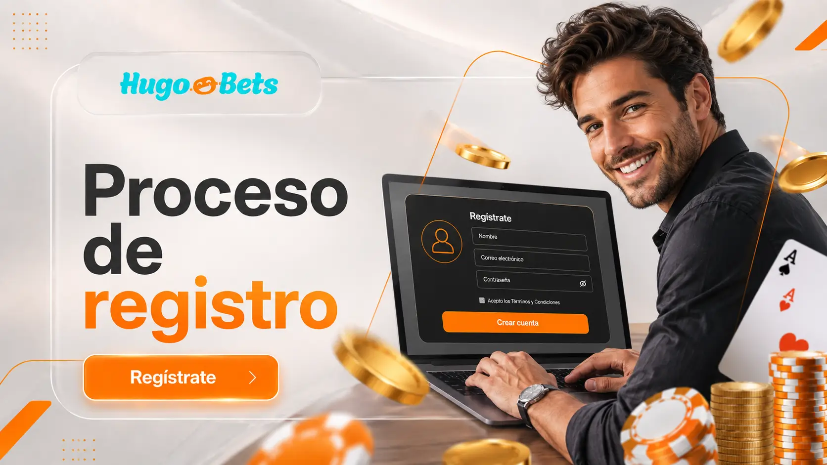 Proceso de registro y acceso a la cuenta